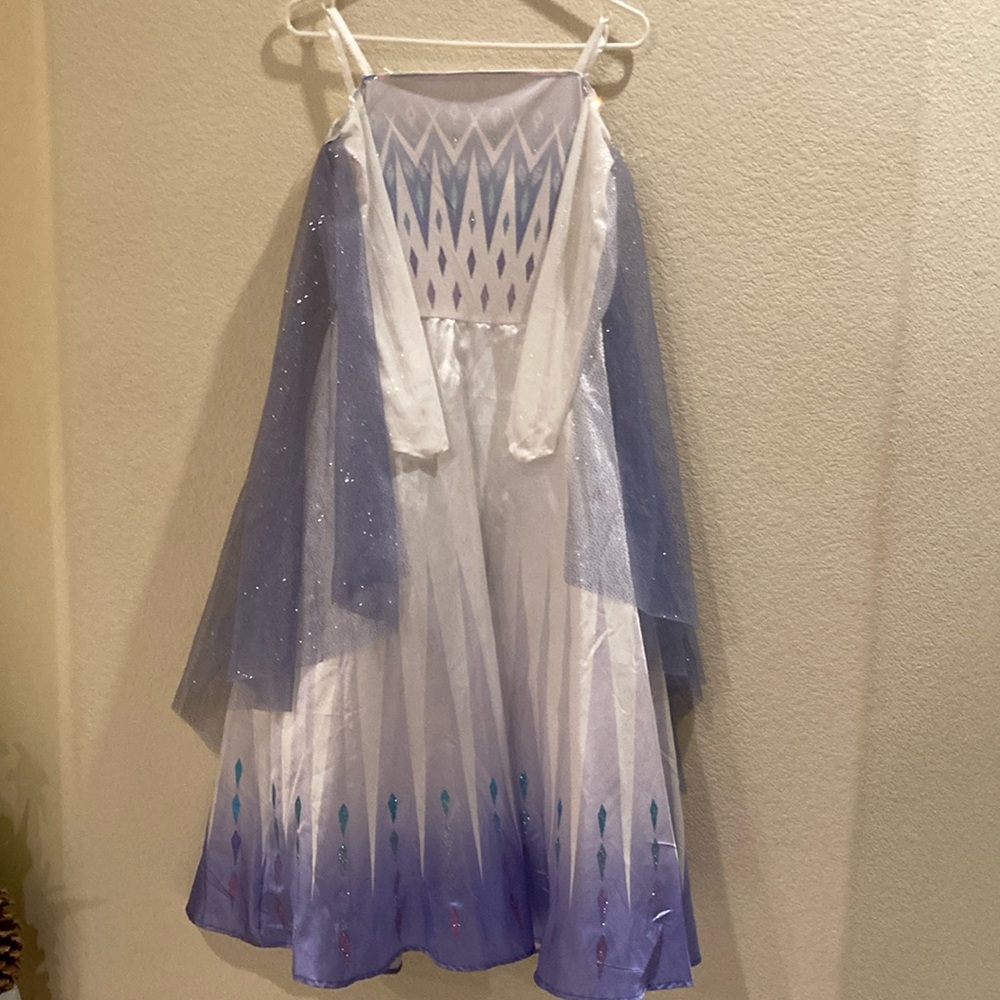 HALLOWEEN FROZEN purple and White Princess Costume🥰 - Picture 1 of 10